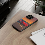 Red C4 ZR-1 King of the Hill Art Tough Phone Case