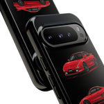 Red MR2 JDM Sports Car Phone Case Tough Multi View
