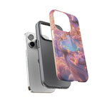 Floating Pool Deck Phone Case, Pastel Cloud 3D Render Cover