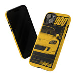 S2000 Spa Yellow Retro 90s JDM Car Tough Phone Case