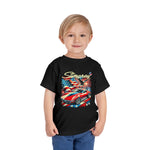 Toddler C3 Corvette Stingray Patriotic USA T-Shirt, Retro Graphic Tee
