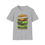 1970 Charger Classic Car T-Shirt — Vintage Muscle Car Graphic Tee