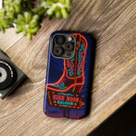 Neon Cowboy Boot phone case | High Noon Saloon design