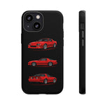 Z28 Red Triview Phone Case Classic Car Illustration