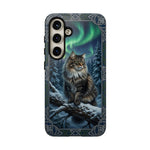 Norwegian Forest Cat Nordic Art Tough Phone Case