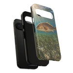 Redfish Phone Case, Seagrass Flat Underwater Art Cover