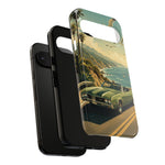 Vintage Olds 442 Convertible Coastal Drive phone case