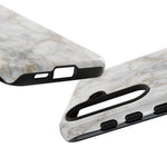 White Marble Pattern Phone Case | Tough Cover