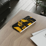 Z28 Yellow Camaro Retro Poster Tough Phone Case