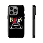 1969 Camaro SS American Flag Tough Phone Case Cover Gift Art