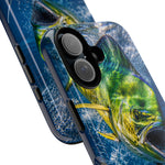 Mahi Mahi Phone Case, Saltwater Fishing Strike Tough Cover for Men