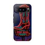 Neon Cowboy Boot phone case | High Noon Saloon design