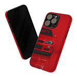 Red Skyline Phone Case, R34 GTR 90s JDM Legend Tough Cover for Men Gift