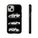 R32 Skyline Phone Case White, Three-View Vector Cover, Gift GTR Fans