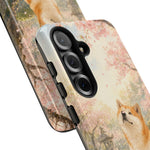 Akita under Cherry Blossoms Dog Breed Phone Case