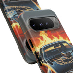 Firebird Trans Am Black Gold Eagle Art Tough Phone Case