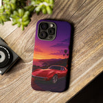 Red C3 Coastal Sunset Phone Case Classic Car Tough Case