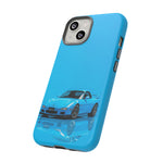 RX-7 Cyan Studio Phone Case Studio Color Match Car Art
