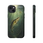 Walleye Fishing Night Bite Tough Phone Case