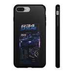 R34 Skyline Spec Sheet Phone Case, RB26 Night Expressway Cover