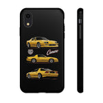 Yellow IROC-Z Camaro Triple View Tough Phone Case Cover Gift