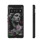 VHS Glitch Retro Art Tough Phone Case