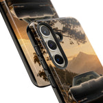 C4 ZR1 Corvette Phone Case, Black Misty Mountain Pass Cover