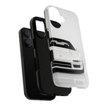 White NSX Phone Case, Retro 90s JDM Supercar Cover, Gift for Car Lovers