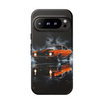 1969 Hugger Orange Camaro Z28 Phone Case, Muscle Car Tough Cover