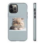 Fluffy Persian Kitten phone case | Tough Cases