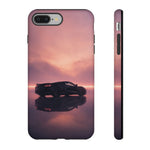 C8 Corvette Silhouette Pastel Horizon Case