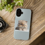 Fluffy Persian Kitten phone case | Tough Cases