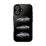 Silver Prelude Sports Coupe Tough Phone Case for JDM Fans