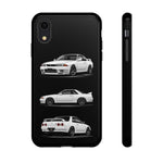R32 Skyline Phone Case White, Three-View Vector Cover, Gift GTR Fans