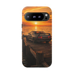 Sunset Skyline R32 on Pier phone case | Tough Covers