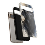 Black Lab Watercolor Art Tough Phone Case - Dog Portrait