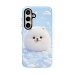 Samoyed Kawaii Snowball Chibi Pet Dog Breed Art Tough Phone Case