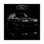 Ford Mustang Foxbody Poster Wall Art Print Classic Muscle Car Garage Decor Gift