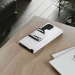 White C5 Z06 Front View phone case | Tough Cover