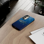 Yellowfin Tuna Phone Case, Deep Blue Water Tough Cover, Gift