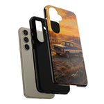 73 Chevy C10 Square body Truck Two-Tone Sunrise Tough Phone Case
