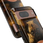 Pug Donut Dilemma Tough Phone Case