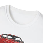 1970 Red Chevelle Muscle Car Trio T-Shirt | Classic Car Illustration