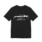 Camaro ZL1 Emblem Muscle Car Silhouette T-Shirt American Performance Coupe Tee