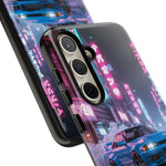 Skyline GT-R Tokyo Rain JDM Night Art Tough Phone Case