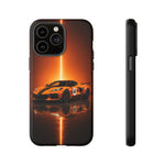 Z06 C8 Phone Case, Orange Racing Livery Studio Cover
