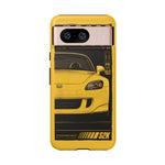S2000 Spa Yellow Retro 90s JDM Car Tough Phone Case