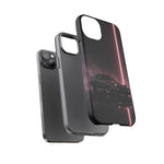 FC RX-7 Pink Neon Fog Column Tough Case