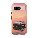 Panda AE86 Pastel Rain Reflection Tough Case