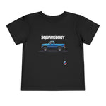 Toddler Chevy Squarebody Pickup Truck Shirt – Classic Blue 4x4 Graphic Tee